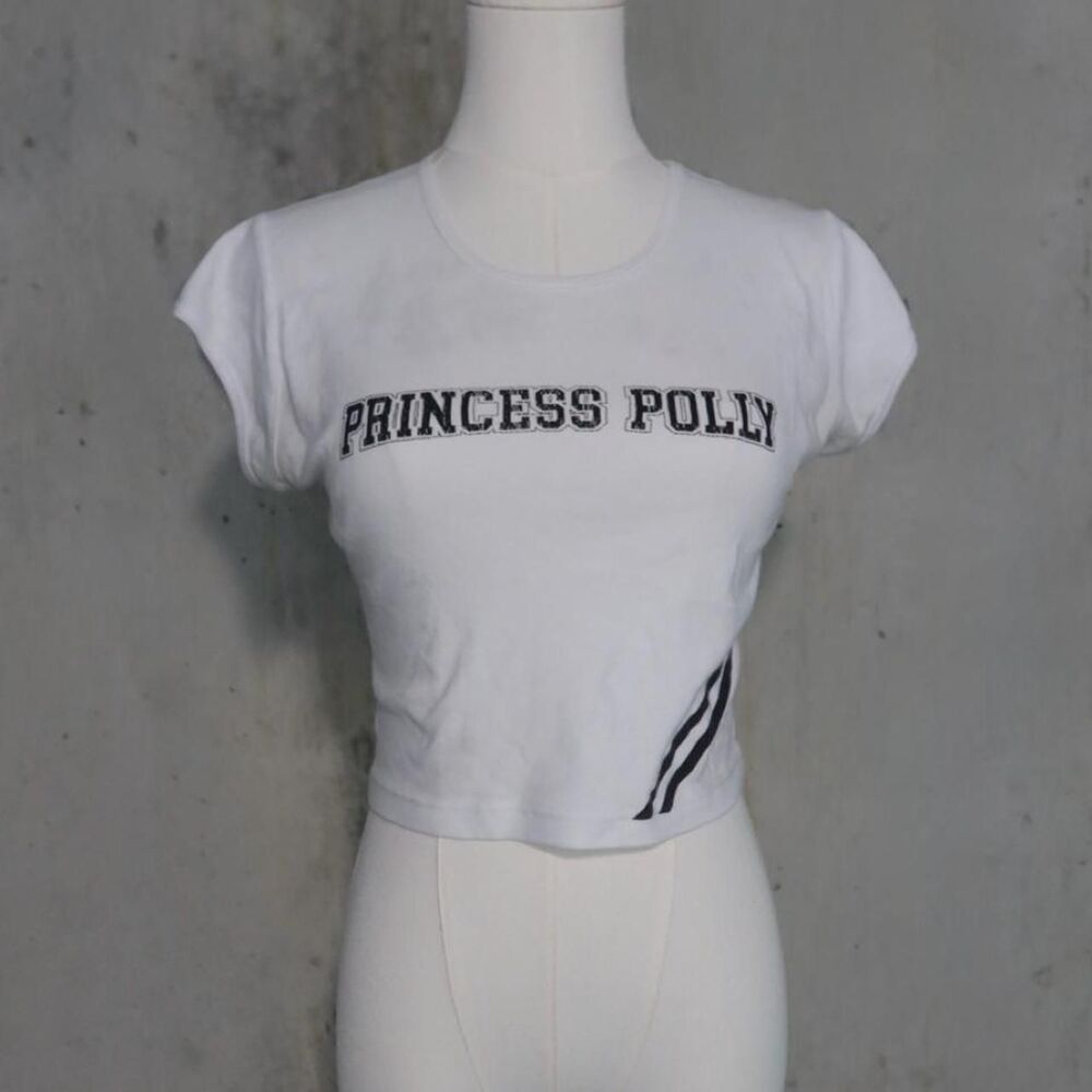 Princess-polly Women's White Crop-top